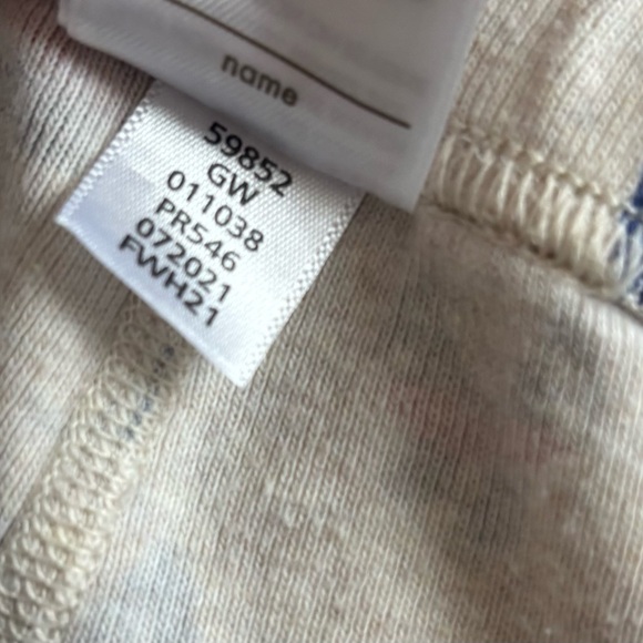 Hanna Andersson Long John Pajama Set Rainbow Gnomes Size 8 - Picture 6 of 6